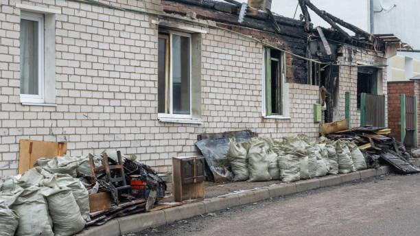 Professional Fire Damage Removal technician working in Spring Valley, AZ